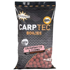 Бойли Dynamite Baits Carp-Tec Strawberry & Creme 15мм 1.8кг