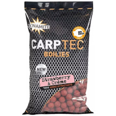 Бойли Dynamite Baits Carp-Tec Strawberry & Creme 20мм 1.8кг