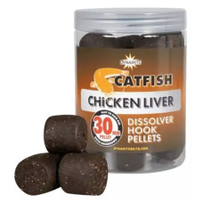 Пелетс Dynamite Baits Catfish Chicken Liver Dissolver Hook Pellets 550гр