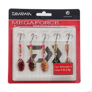 Набор блесен Daiwa Megaforce Spinner Kits 2