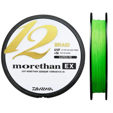 Шнур Daiwa Morethan 12 Braid Ex+Si 300м Lime Green