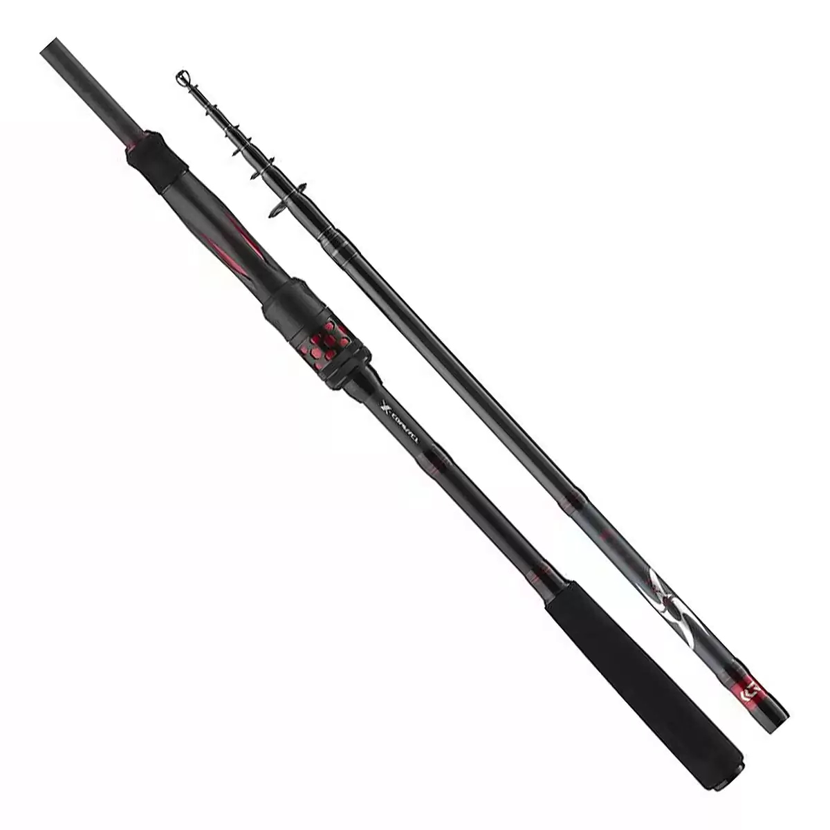 Спінінг телескопичний Daiwa 24 Ninja X-Compact 2.45м 15-50гр