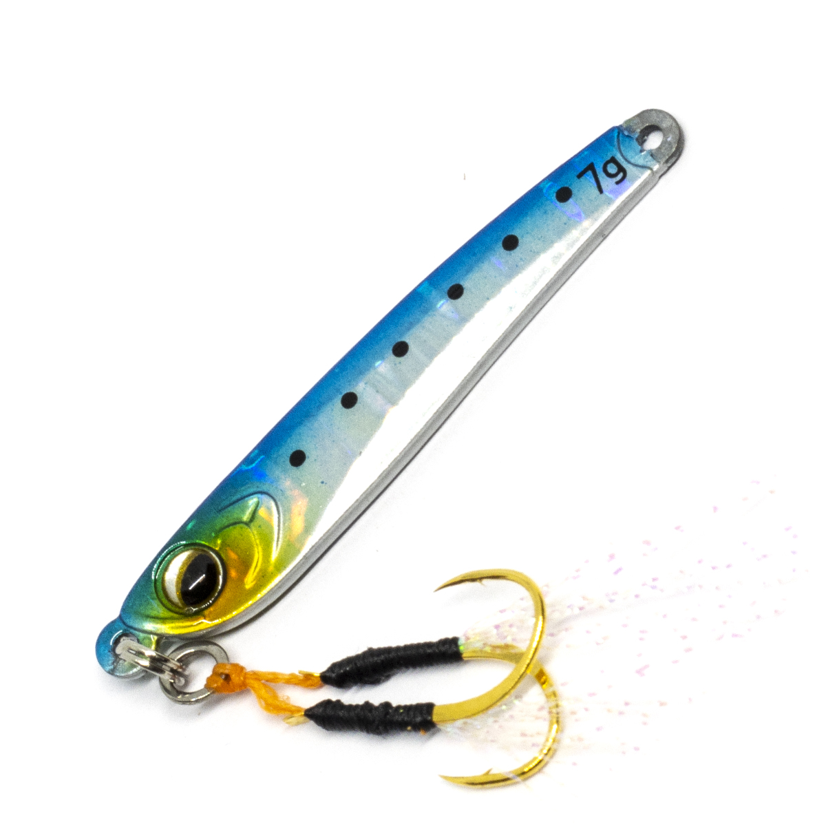 DAIWA Prisoner TG Lure - Tungsten Jig For Rockfish & Horse Mackerel, 0.2 Oz (7g), 1.8 Inch, Asymmetric Design - View #12
